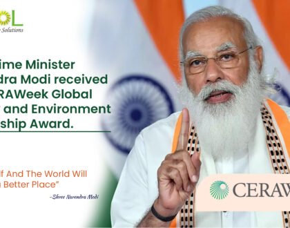 Indian PM Received Global Energy and Environment Leadership Award by CERAWeek