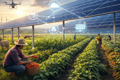 The Future of Farming with Solar Panels in 2025
