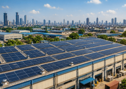 Mumbai factory rooftop solar savings explained by Visol India