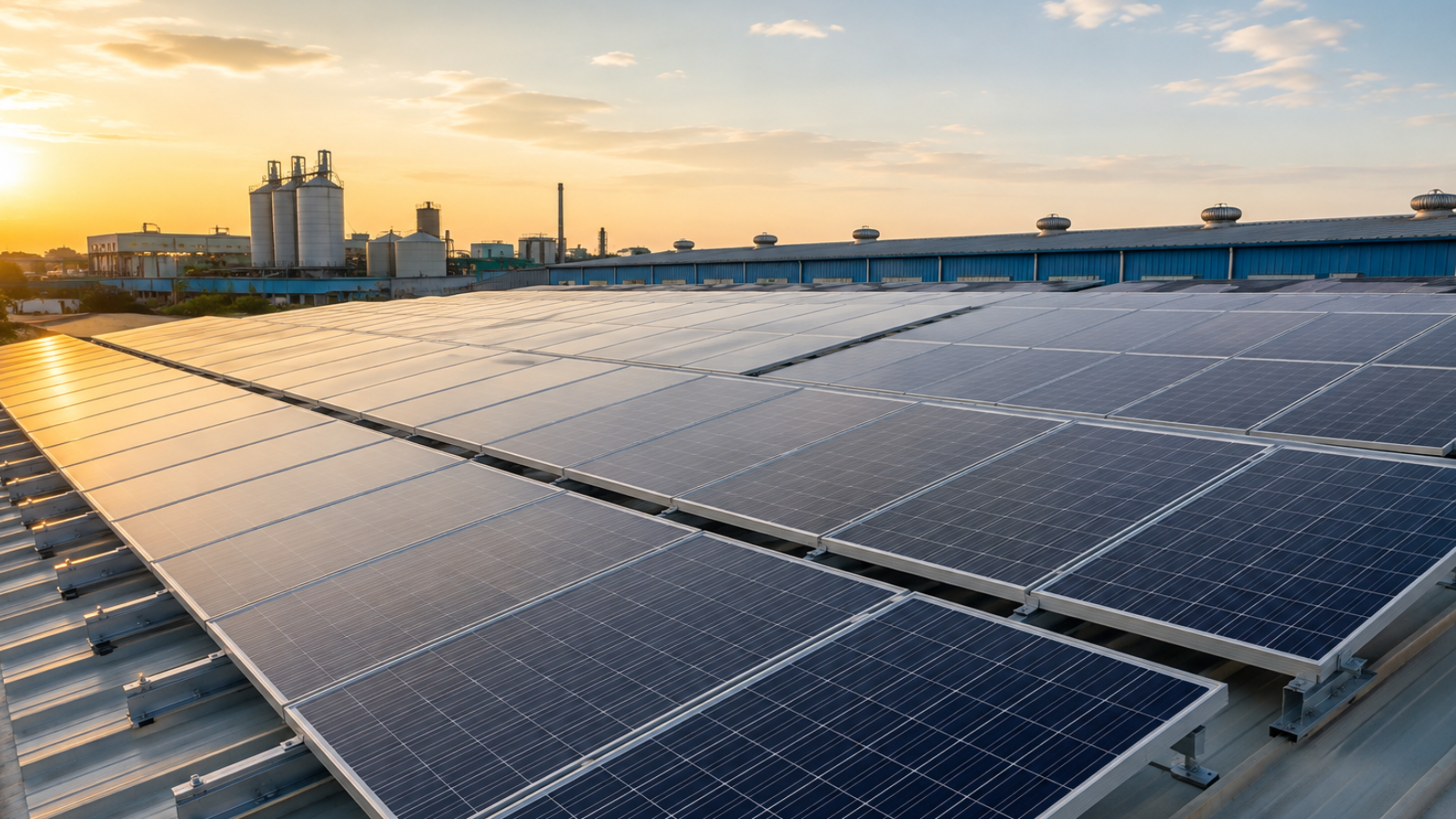 How Much Roof Space Does Your Factory Need for a Solar Power Plant?